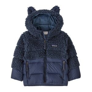 Patagonia Hi-Loft Furry Friends Puffer Jacket Navy